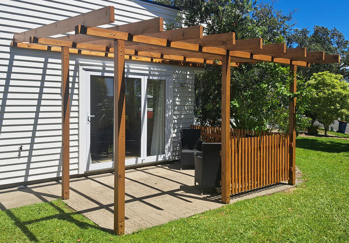 Pergola (after)